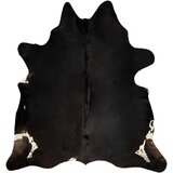  Od prave kravlje kože 150 x 170 cm crni | shoptok.hr