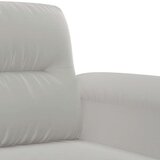 vidaXL Sedežna garnitura 2-delna z blazinami svetlo siva mikrovlakna | Shoptok.si