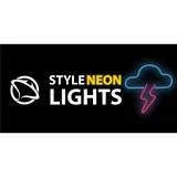 LED svjetleća oznaka OBLAK s munjom, 33x26.5 cm SNL71BL, (5902510693176)