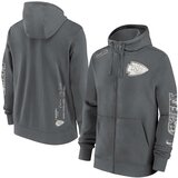 Nike Kansas City Chiefs Cotton Full-Zip Fleece Iron Grey jopica s kapuco | Shoptok.si