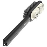 INF Dvostranska krtača za semiš čevlje Black, (21779273) | Shoptok.si