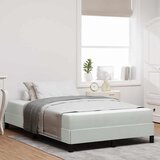 vidaXL Postelja boxspring z vzmetnico Svetlo siva 120 x 190 cm Žamet | Shoptok.si
