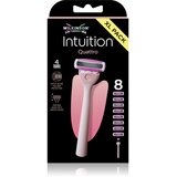 Wilkinson Sword Intuition Quattro brivnik + nadomestne britvice 5 kos u