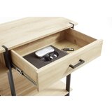 Livetastic KONZOLNA MIZICA, črna, barve hrasta | Shoptok.si