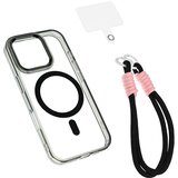 Maska za iPhone 16 Pro 6.3" MagSafe Loop, Crna | Eponuda.com