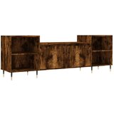 TV ormarić boja dimljenog hrasta 160x35x55 cm konstruirano drvo | shoptok.hr