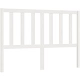 Maison Chic posteljno vzglavje - vzglavna omarica - nočna omarica belo 146x4x100 cm trdna borovina, (21706322) Cene