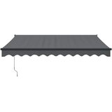 Tenda na uvlačenje antracit 3 x 2,5 m od tkanine i aluminija | Eponuda.com