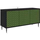  ormar GELEEN 102 x 33 x 51 cm Crni hrast Konstruirano drvo | shoptok.hr