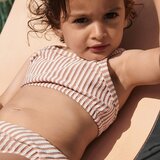 Liewood dječji bikini kupaći kostim norma stripe tuscany rose/sandy | shoptok.hr