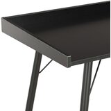  Radni stol crni 90 x 50 x 79 cm | Eponuda.ba