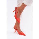 Boto Women's Stiletto Sandals Orange Lunira | Shoptok.si