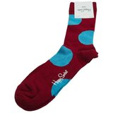 Happy Socks Dokolenke JUMBO DOT SOCK Rdeča Cene