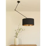 Podesivi LED luster na štapu GORTA 1xE27/60W/230V crna/zlatna | Eponuda.com