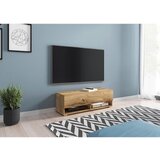 P & B nizka omarica A100, barva hrasta, led | Shoptok.si