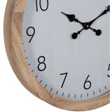  Zidni sat Bijela Drvo 60 x 60 x 6 5 cm | shoptok.hr