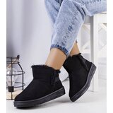 Big Star Black snow boots with fur Cene