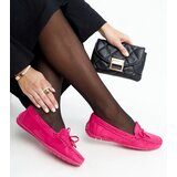Gemre Dark pink moccasins with a bow Hayam | Shoptok.si
