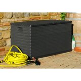 TOOMAX Temno siva vrtna škatla za shranjevanje Rattan – | Shoptok.si