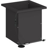  Vrtna posuda za sadnju s LED svjetlom 2 kom. Crna - Crna 30 x 30 x 30 cm 2 | shoptok.hr