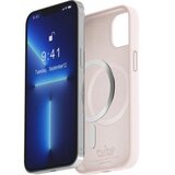 Puro Silikonski ovitek Icon za iPhone 14, združljiv z MagSafe, Roza, (21153627) Cene