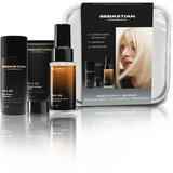 Sebastian Professional Dark Oil Set Potovalni set za sijaj in mehkobo las | Shoptok.si