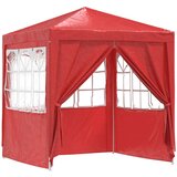  Zabavni šotor Rdeča 200 x 200 x 240 cm PE in jeklo, (5000218975) | Shoptok.si