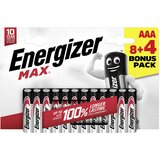 Energizer Max micro (aaa)-baterija alkalno-manganov 1.5 V 12 kos, (20829078) | Shoptok.si