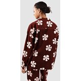 Sisstr Lush Palms Woven Srajca mahogany | Shoptok.si