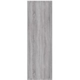 Ormarić za knjige / komoda siva boja hrasta 50x25x80 cm drveni | Eponuda.com