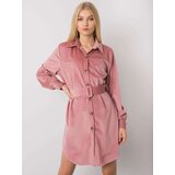 Italy Moda Dress-DHJ-SK-10333.12P-Dark Pink | Shoptok.si