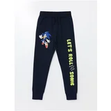 LC Waikiki Lcw Elastic Waist Sonic Printed Boys' Jogger Sweatpants