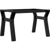 Furnova Noge za klubsko mizico Y-okvir 60x40x38 cm lito železo, (22056276) | Shoptok.si