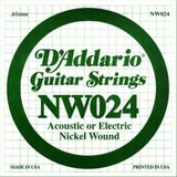  ŽICE ZA EL. GITARU D’addario NW024 single (pojedinačna) | Eponuda.ba