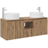  Set ormarića za kupaonicu 3 kom. Hrast artisan Smeđa 49,5 x 44,5 x 65,5 cm | shoptok.hr