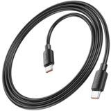 hoco. podatkovni polnilni kabel X96 Type C na Type C 1,m 100W 5A - črn u