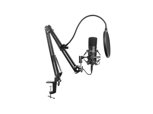 Sandberg Streamer USB mikrofon kit, crna | shoptok.hr