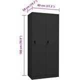  Ormar antracit 80 x 50 x 180 cm čelični | shoptok.hr