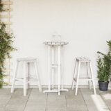 vidaXL barni stoli 2 kosi Bela HDPE | Shoptok.si