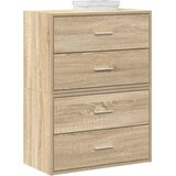  Ormari s 2 ladice 2 kom boja hrast 60x31x40cm konstruirano drvo | Eponuda.com