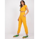 RUE PARIS Sweatpants-RV-DR-7460.11-Light Orange | Shoptok.si