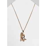 Urban Classics Pray Hands Necklace Gold Cijene