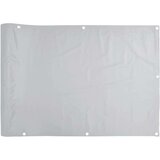 Balkonski zaslon za privatnost sivi 600 x 120 cm PVC | shoptok.hr