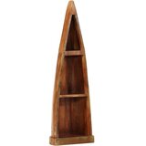 vidaXL Omara v obliki čolna 39x27x127 cm trden predelan les Cene