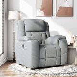 vidaXL Naslanjač svetlo sivo blago | Shoptok.si