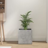  Sadilica siva boja betona 40 x 40 x 40 cm od konstruiranog drva | Eponuda.com