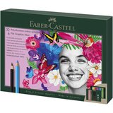 Faber-Castell Barvice Polychromos & Pitt, 38 kosov + radirka in svinčniki Cene