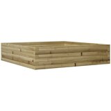 Furnova Vrtno cvetlično korito 100x100x23 cm impregnirana borovina, (21920079) | Shoptok.si