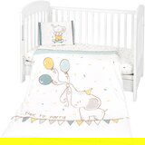 Posteljina sa ogradicom 6 pcs 60/120 Elephant Time KKB60074-180 | ePonuda.com