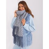 Wool Fashion Italia Scarf-AT-SZ-23125.75-white-blue | shoptok.hr